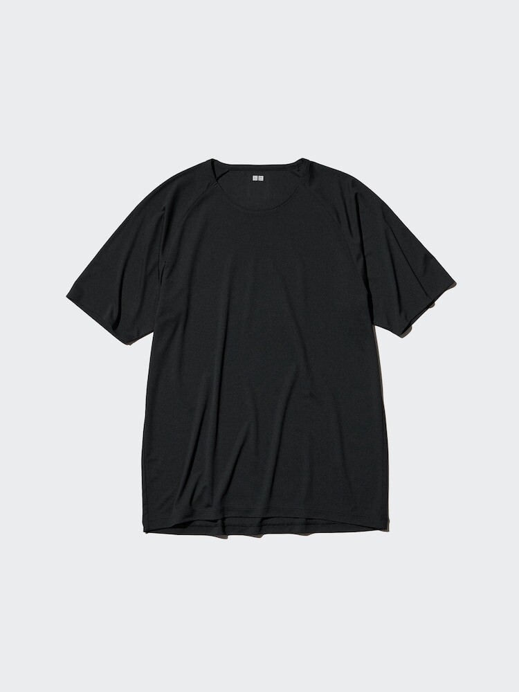 

Футболка dry-ex легкая Uniqlo, цвет 09 черный