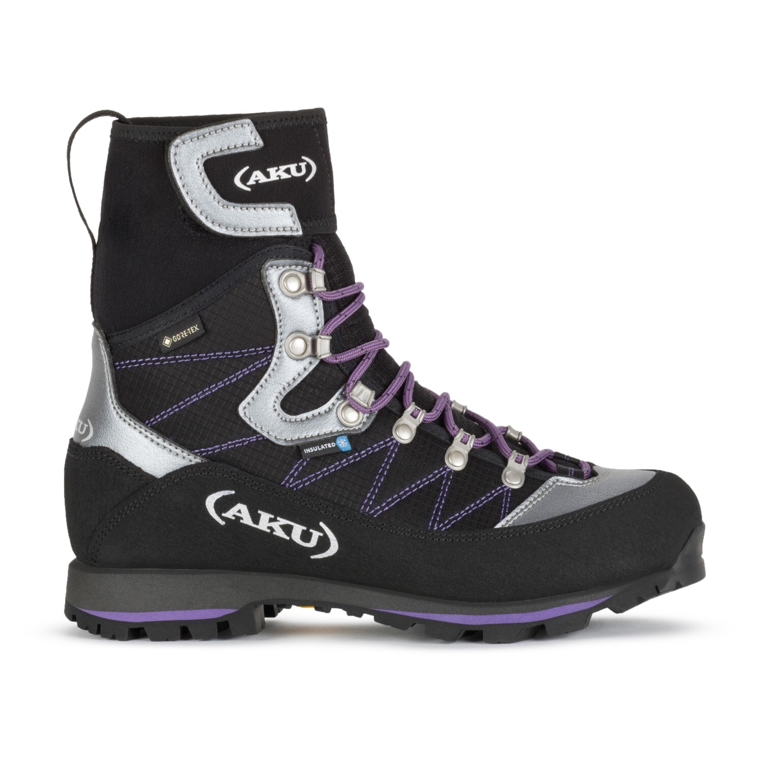 Зимняя обувь Aku Trekker Therm200 GTX, цвет Black/Violet — фото 2