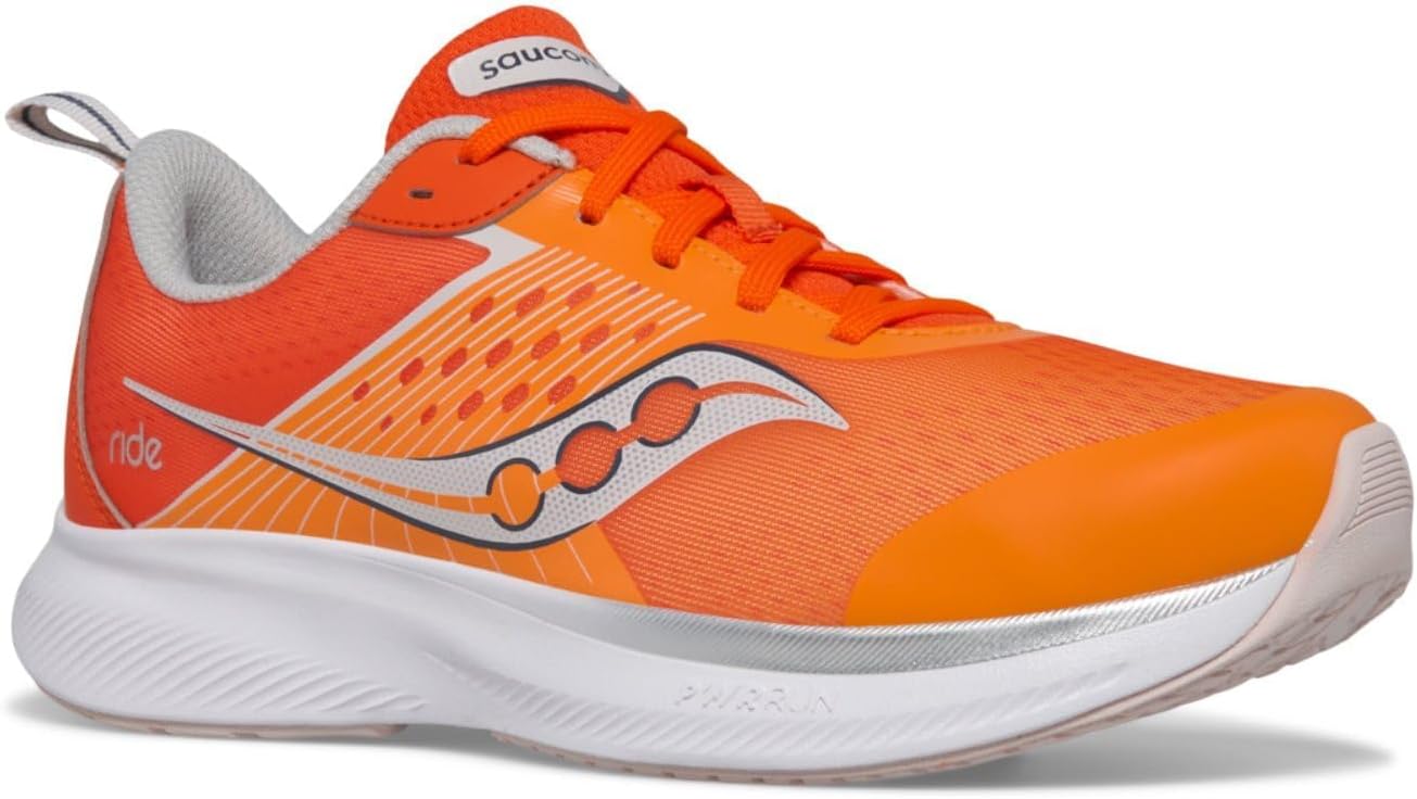 

Детские кроссовки Saucony Unisex-Child Ride Kidz, оранжевый