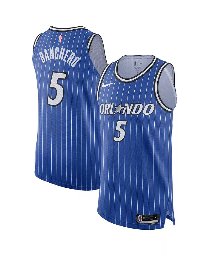 

Мужская синяя майка Orlando Magic игрока Паоло Банкеро Authentic Player Icon Edition Nike