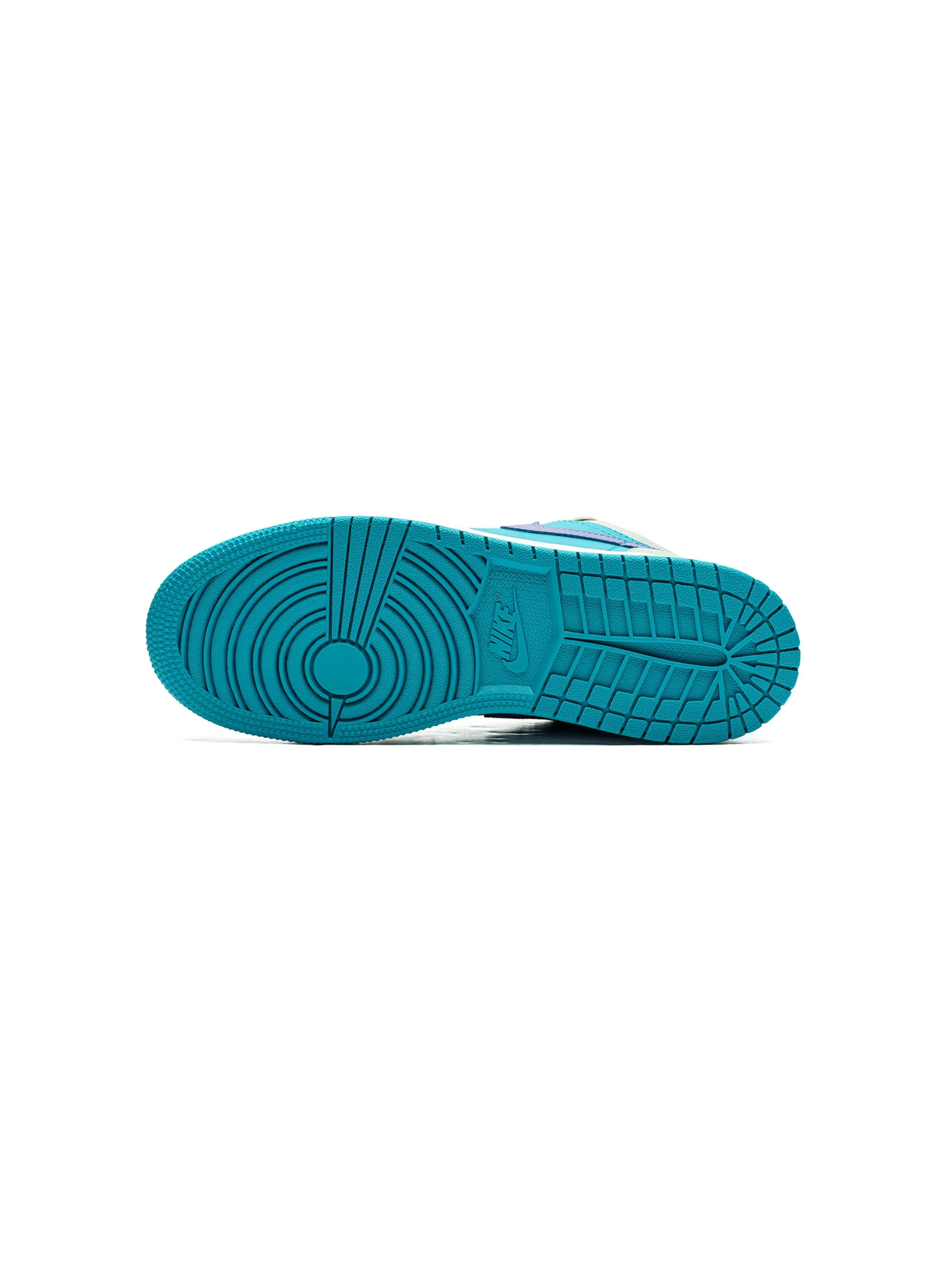 Кроссовки Air Jordan 1 Low SE Aquatone Concord Jordan Kids, синий — фото 4
