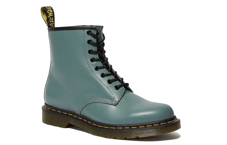 Мужские ботинки Dr.Martens 1460 из гладкой кожи, зелено-голубой — фото 2