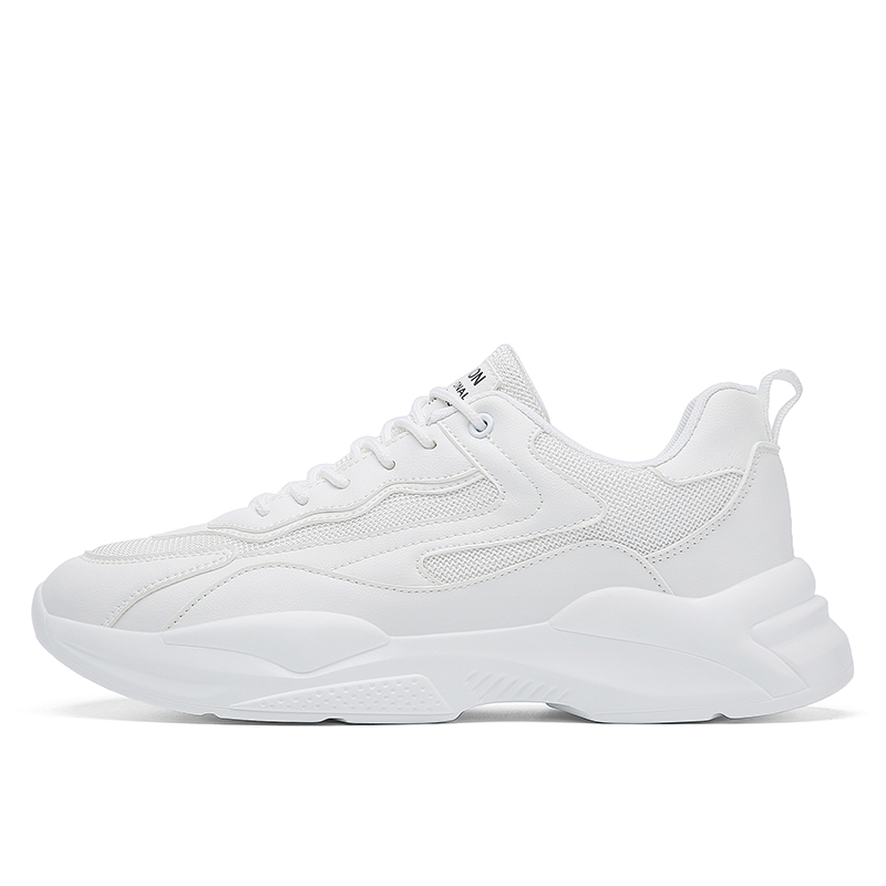 

Boogie Bear Скользоустойчивые поддерживающие балансирующие низкие повседневные туфли для мужчин с эффектом увеличения роста - белые, цвет White