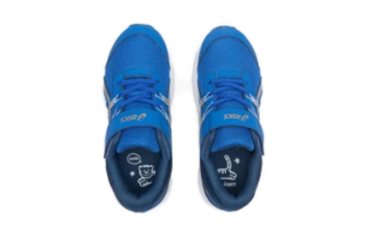 Кроссовки для детей, детские, низкие, синие Asics, синий — фото 3