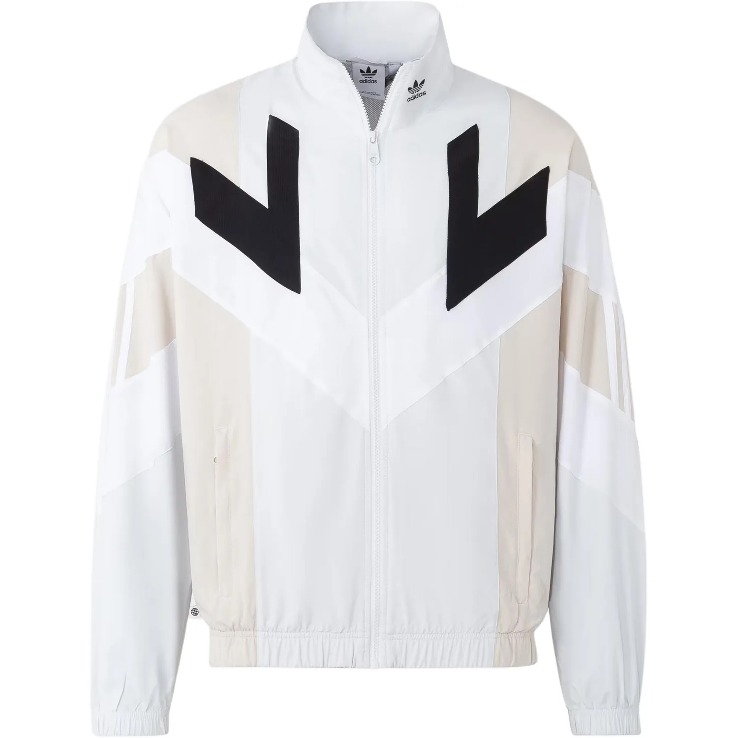 Adidas Originals Куртка мужская Crystal White с отложным воротником