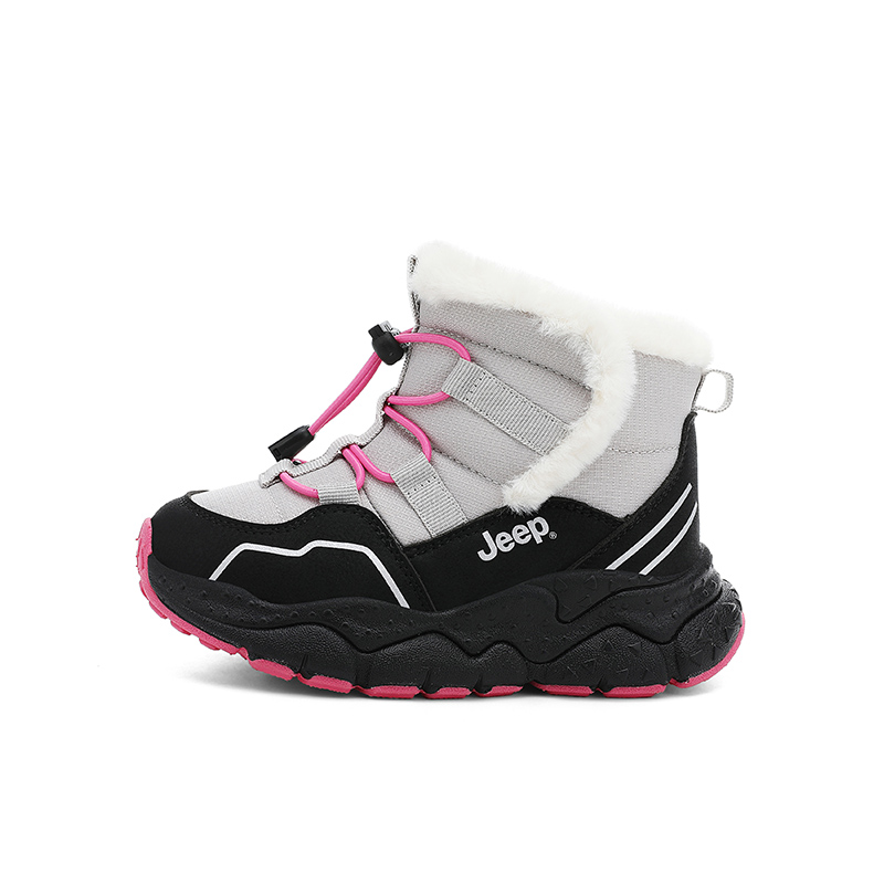 

Jeep Эксплорер 20 Синтетическая кожа Устойчивые к истиранию Термо высокие зимние сапоги для детей