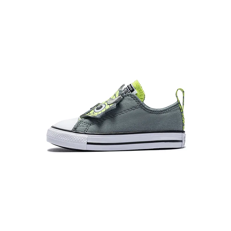 Детские низкие кеды из канваса для детей 3-7 лет Converse, зеленый