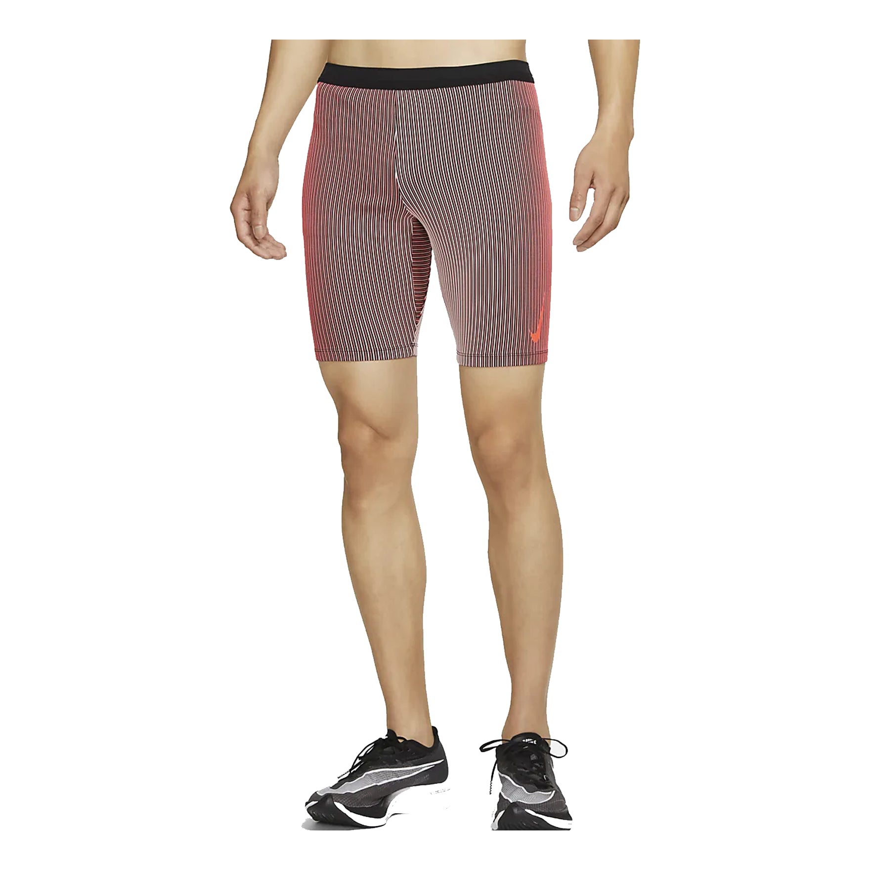 

Шорты Men's Nike AeroSwift Stripe Breathable Running Sports Tight Gym Shorts Bright Deep Red DA1430-014