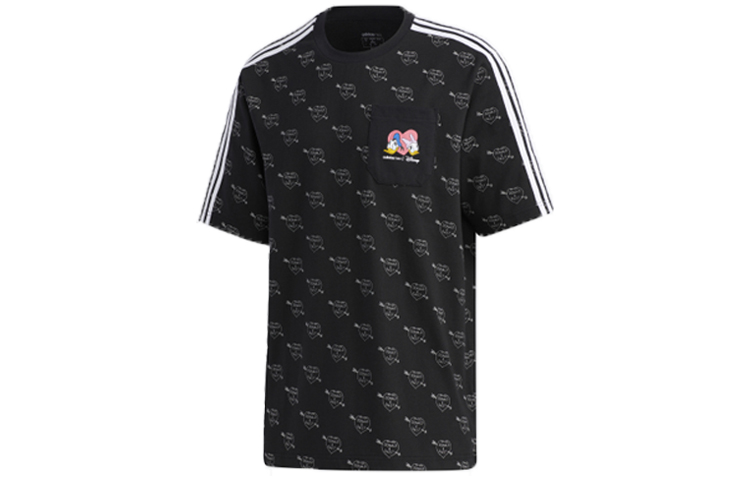Футболка унисекс черная Adidas Neo — фото 2