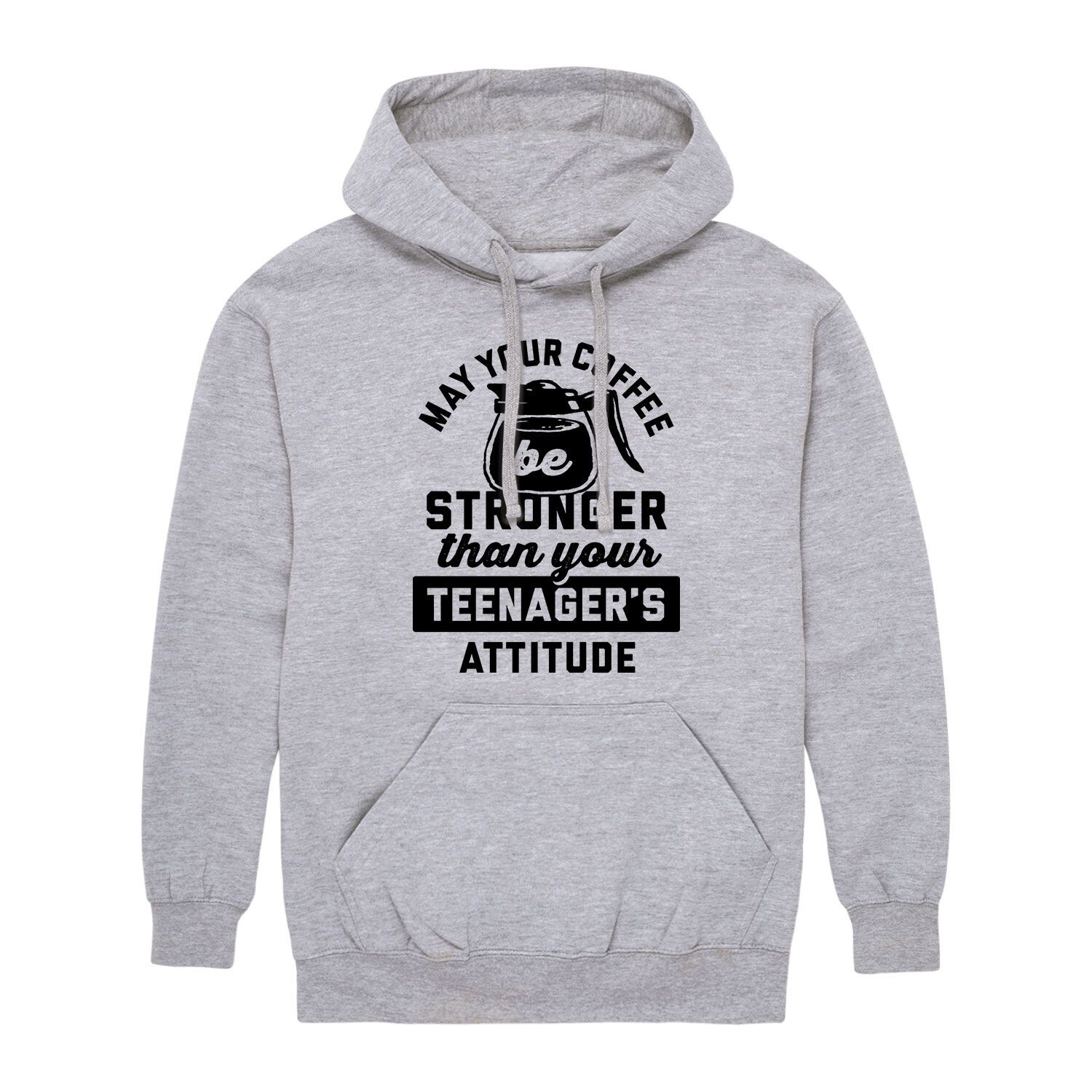 

Мужская толстовка с капюшоном Strong Coffee and Teenage Attitude Licensed Character