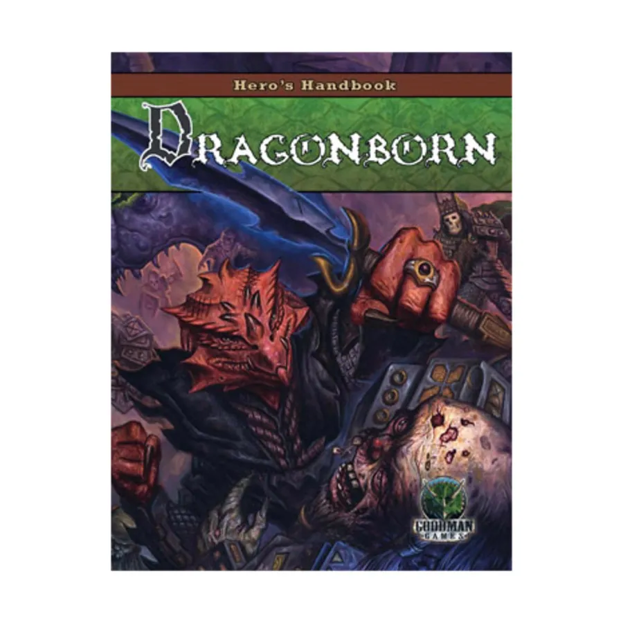 

Hero's Handbook - Dragonborn, Fantasy Adventures & Supplements (4e), мягкая обложка