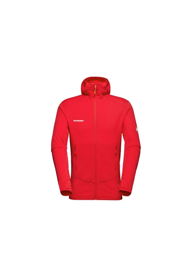 

Куртка софтшелл с воротником-стойкой Mammut, красный