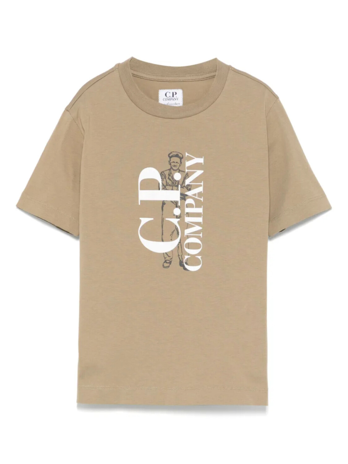 

Футболка с логотипом CP Company Kids C.P. Company Kids, нейтральный