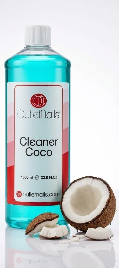 Очиститель для гелевых ногтей Cleaner 1000 мл, аромат кокоса On Outlet Nails — фото 3