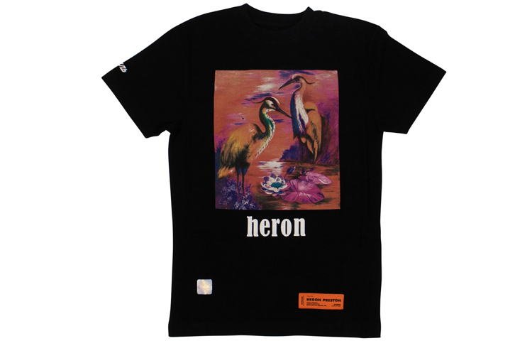 

Женская футболка с принтом цапли HERON PRESTON