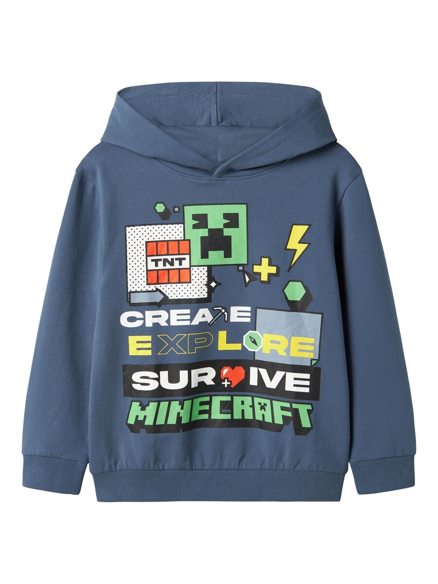 

Толстовка NAME IT Minecraft, синий
