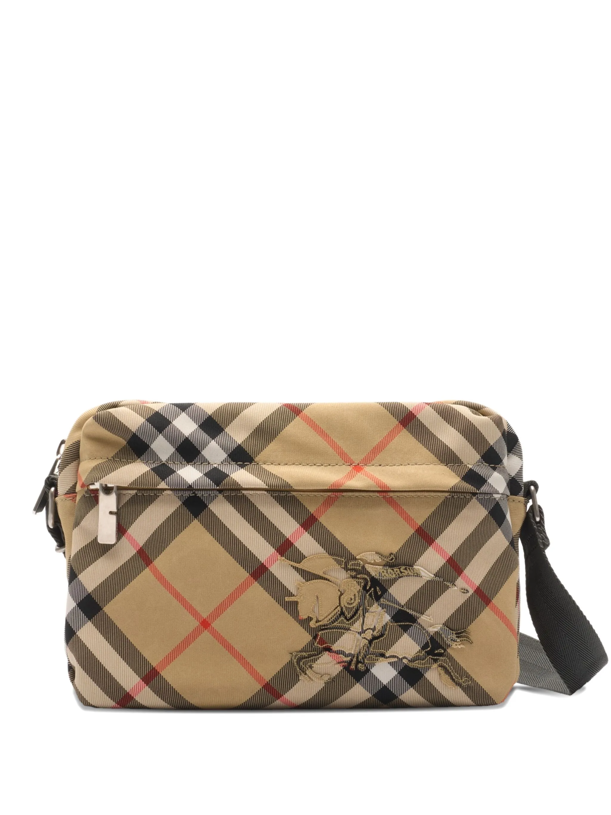

Сумка-мессенджер с аппликацией Equestrian Knight Burberry, бежевый