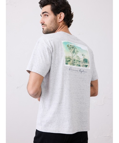 

BANANA REPUBLIC FACTORY STORE Футболка с графическим принтом, Banana Republic, светло-серый