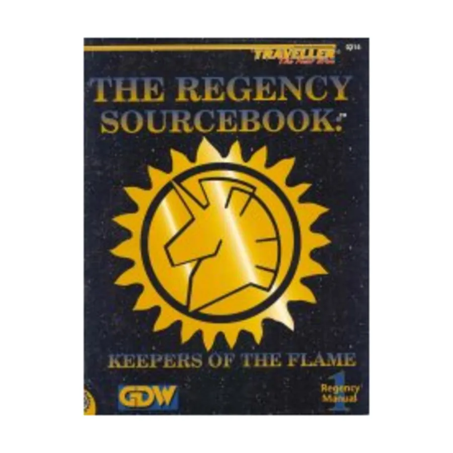 

Regency Sourcebook - Keepers of the Flame, Traveller - The New Era, мягкая обложка
