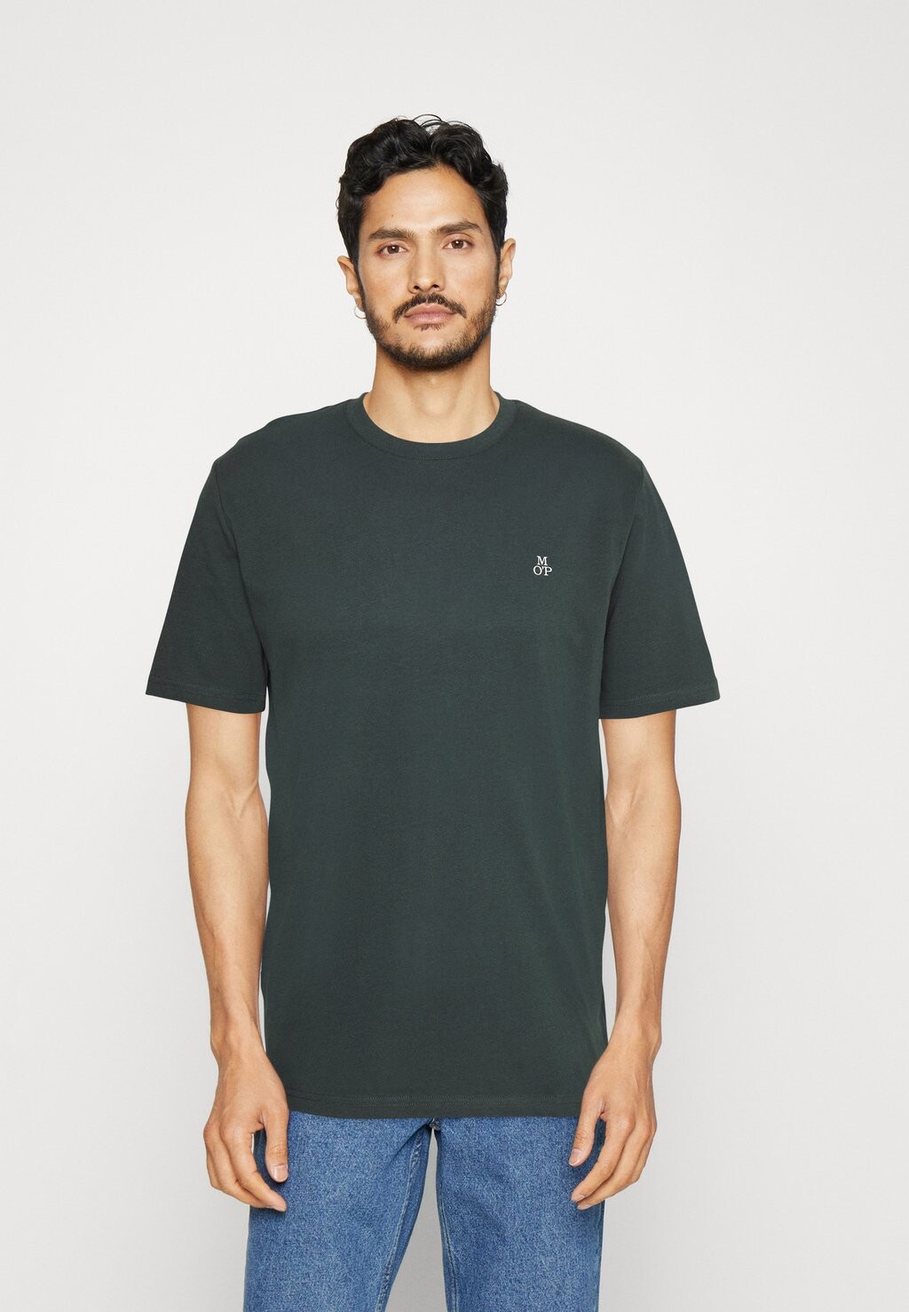 

Базовая футболка SHORT SLEEVE LOGO Marc O'Polo, цвет brayden storm