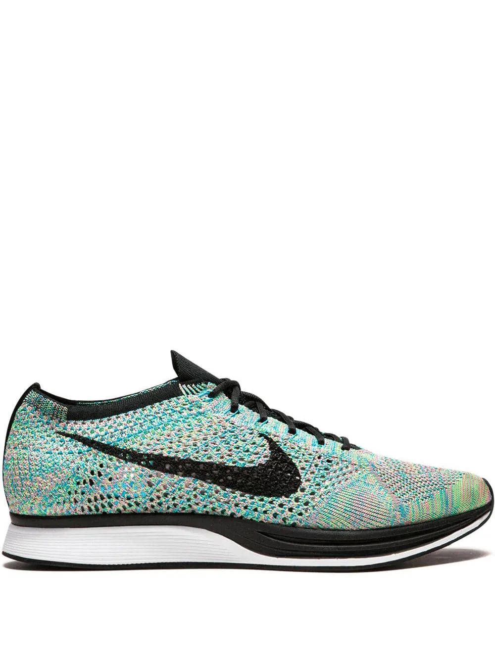 

Кроссовки 'Fly-Knit Racer' Nike, зеленый