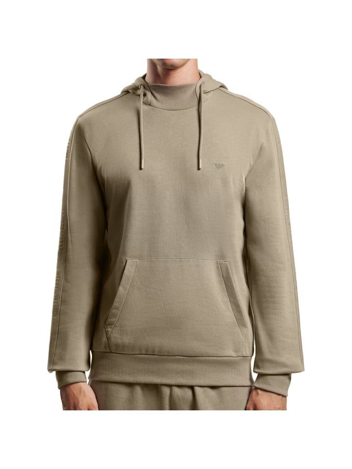 Emporio Armani Светло-коричневая толстовка — фото 3