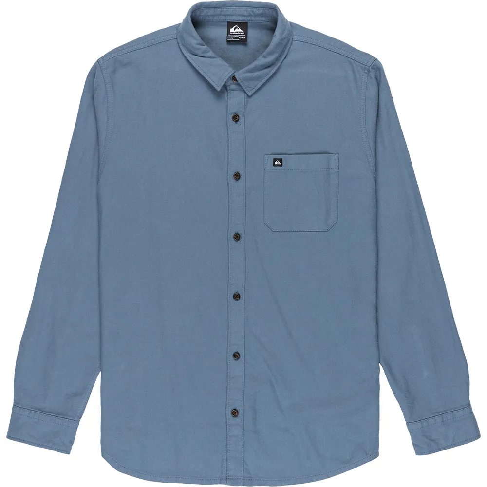 

Рубашка Quiksilver Motherfly Solid, синий