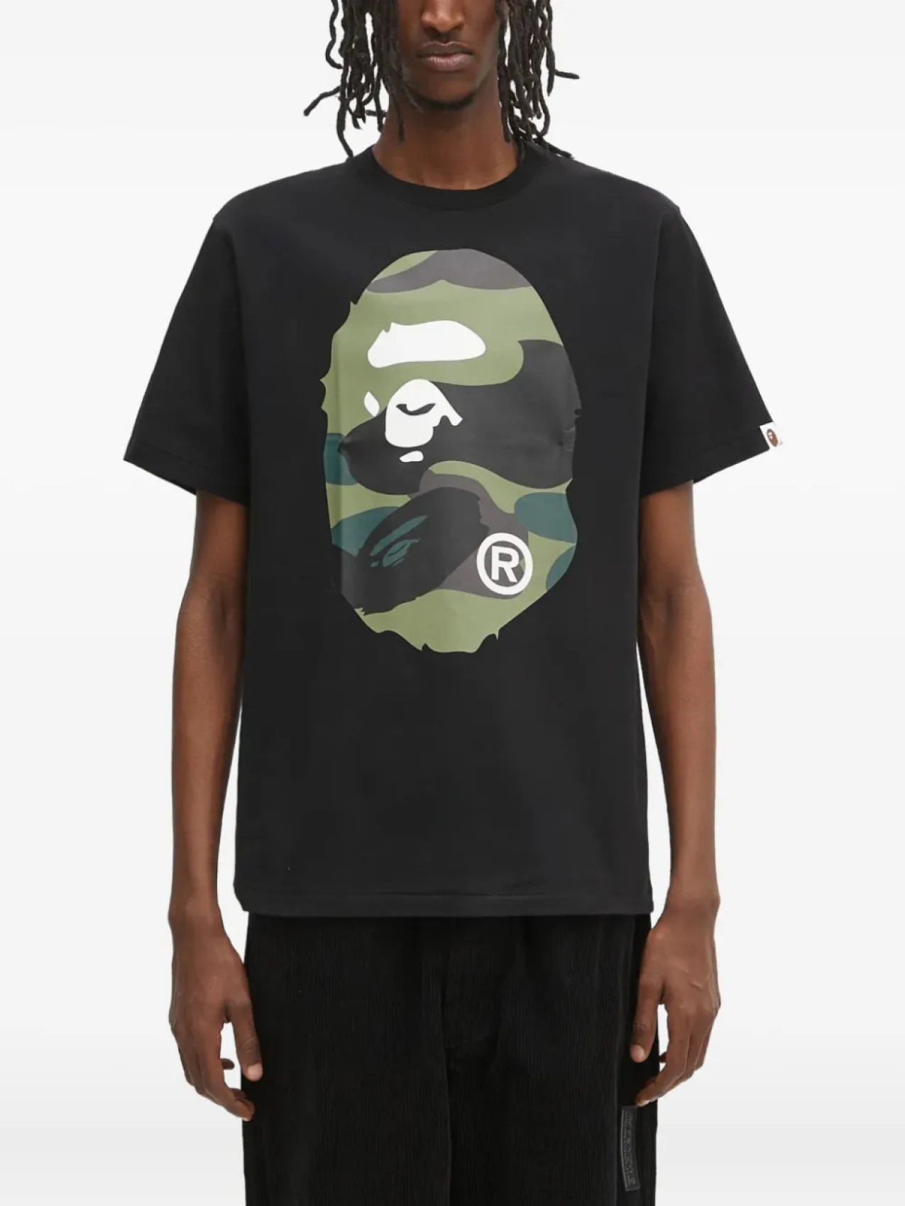 

Футболка с логотипом BATHING APE A Bathing Ape, черный