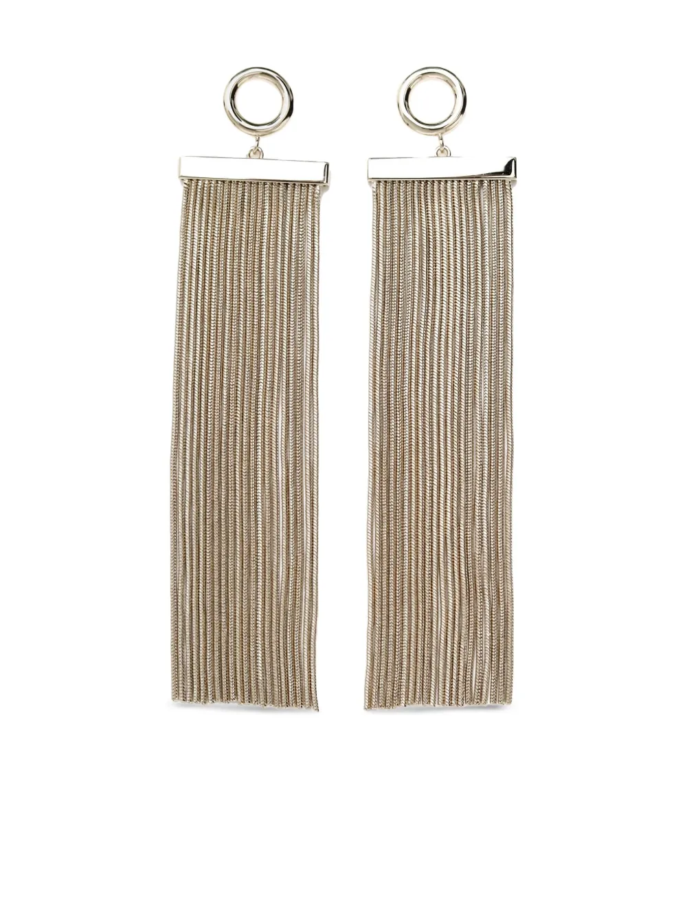 

Серьги с бахромой Alaïa, золотой