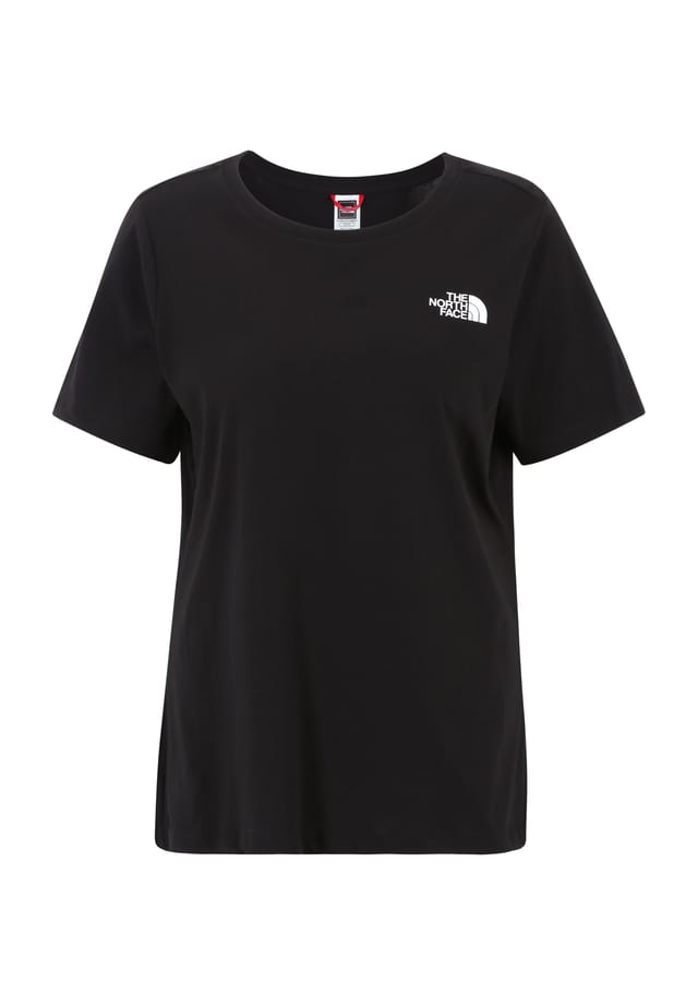 

Простая футболка-купол с круглым вырезом The North Face, черный