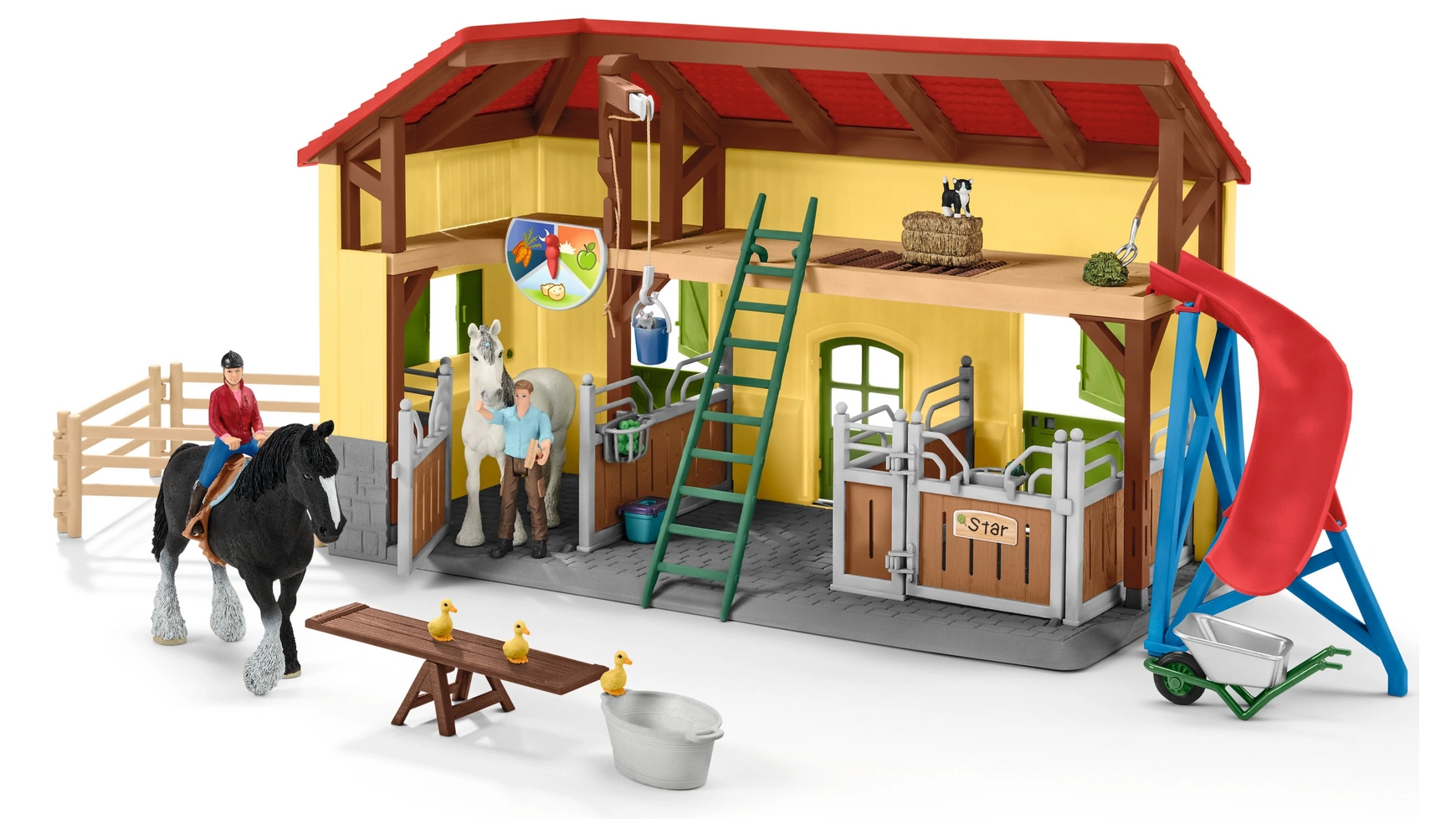 

Schleich Farm World Конюшня