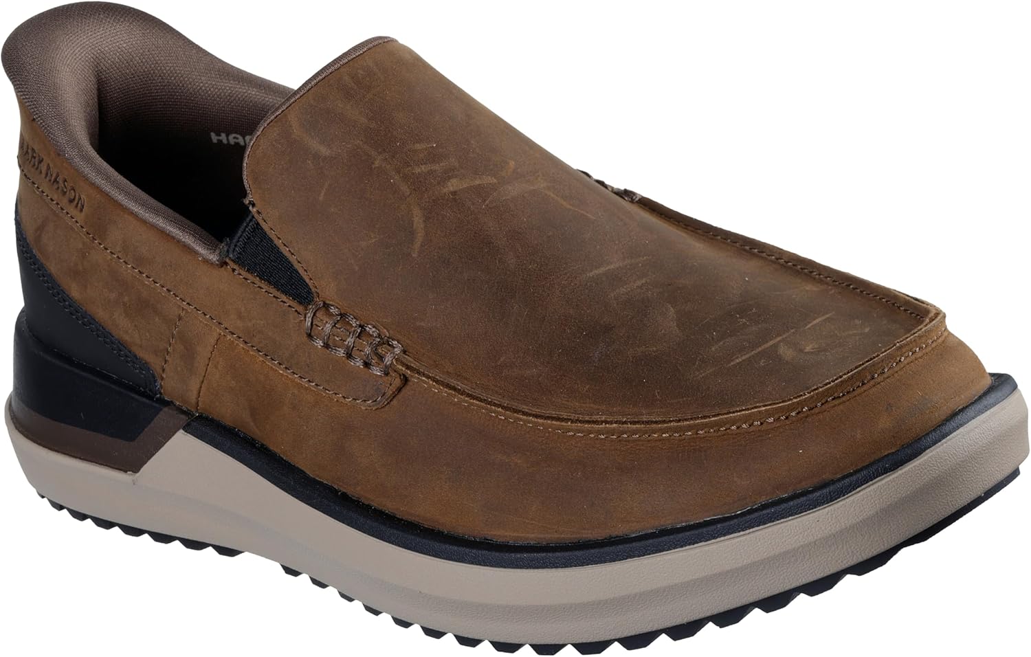 Мужские кроссовки Skechers Mark Nason Mako 2.0 - Huxli, Dsrt ( Desert ) — фото 2