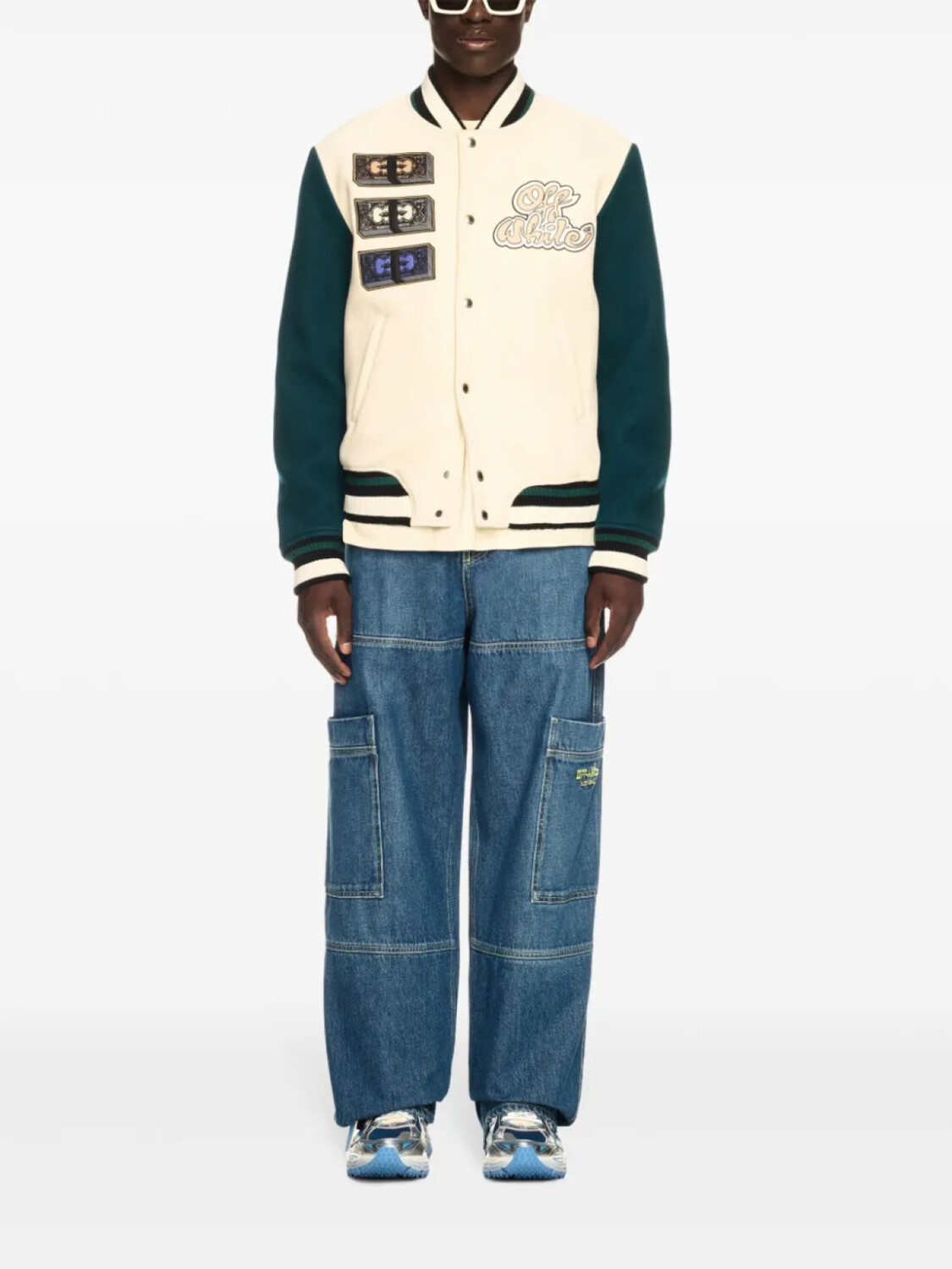 Off-White бомбер Cash, белый — фото 2