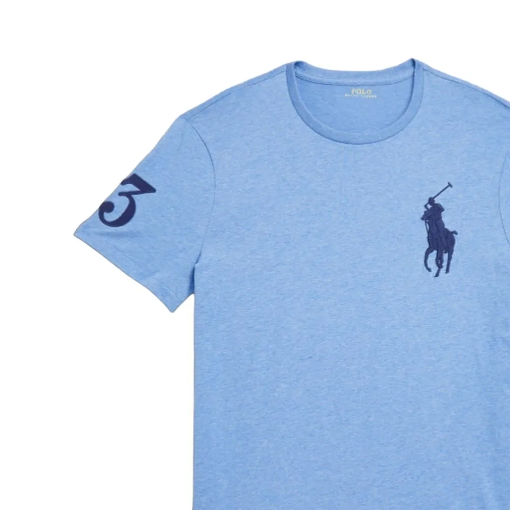 Поло Polo Ralph Lauren Big Pony синее — фото 3
