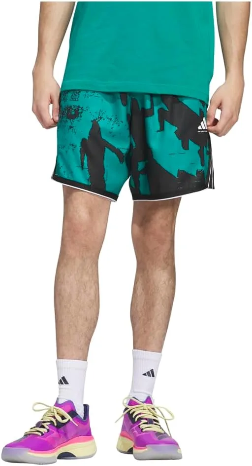 adidas мужские шорты casual green — фото 2