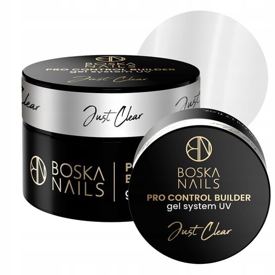 

Наращивающий УФ-гель для ногтей, 30 мл Boska Nails, Pro Control Builder Just Clear