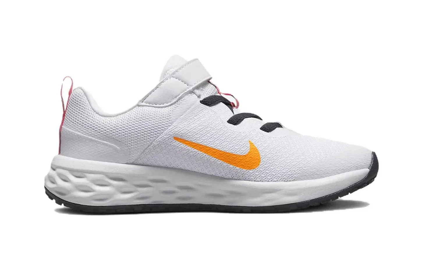 Детские кроссовки Nike Revolution DD1095 белого цвета для бега и занятий спортом ACAD322 — фото 2
