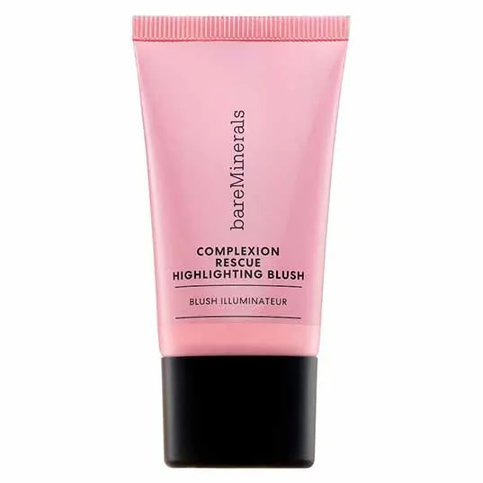 

Румяна-хайлайтер Complexion Rescue Highlighting Blush Bareminerals, цвет pink glow