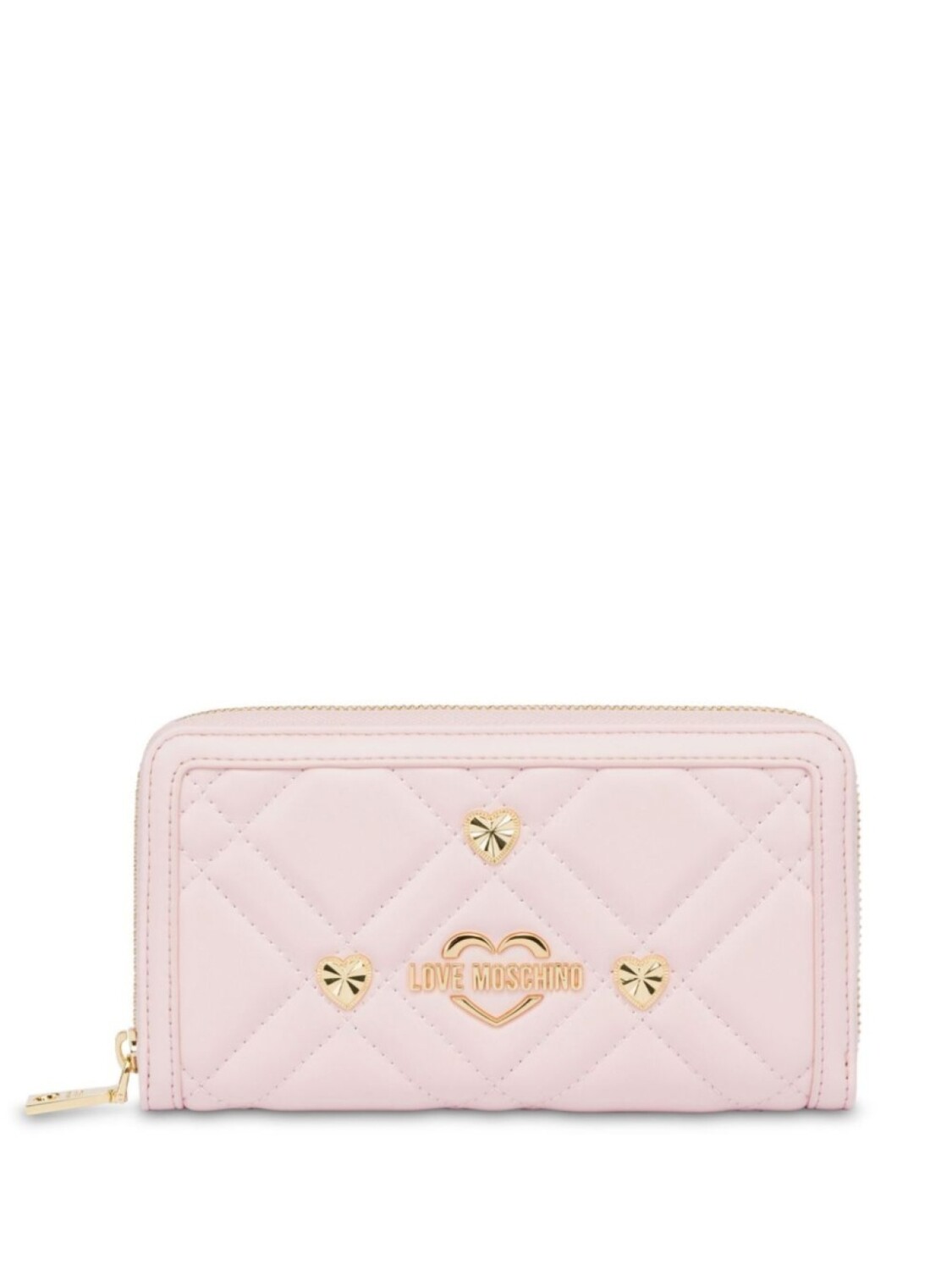 

Кошелек с логотипом Love Moschino, розовый