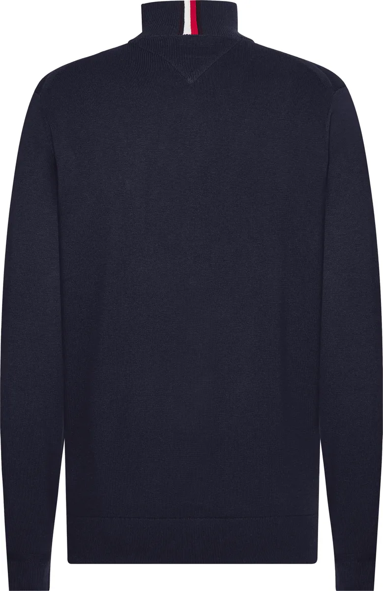 Кардиган Tommy Hilfiger "PIMA ORG CTN CASHMERE ZIP THRU", цвет Desert Sky — фото 3