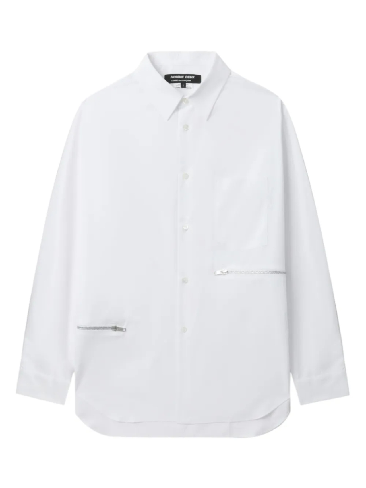 

Рубашка из хлопка Comme des Garçons Homme Deux, белый