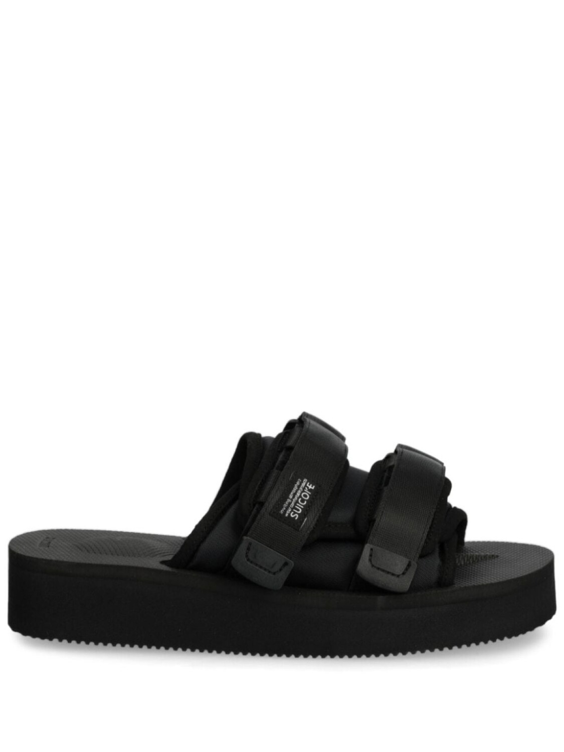 Слайды Suicoke с сенсорным ремешком, черный