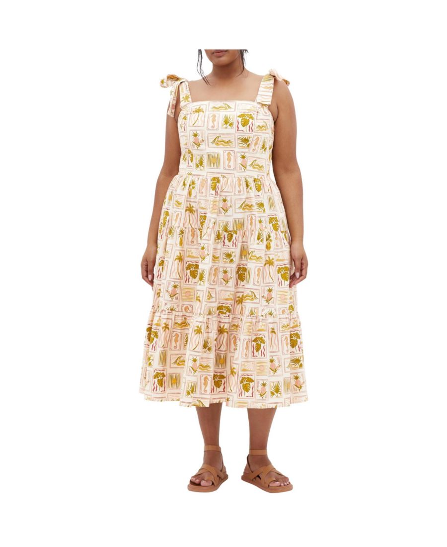 

Женское платье Leila Tropics CITY CHIC, Cool tropics