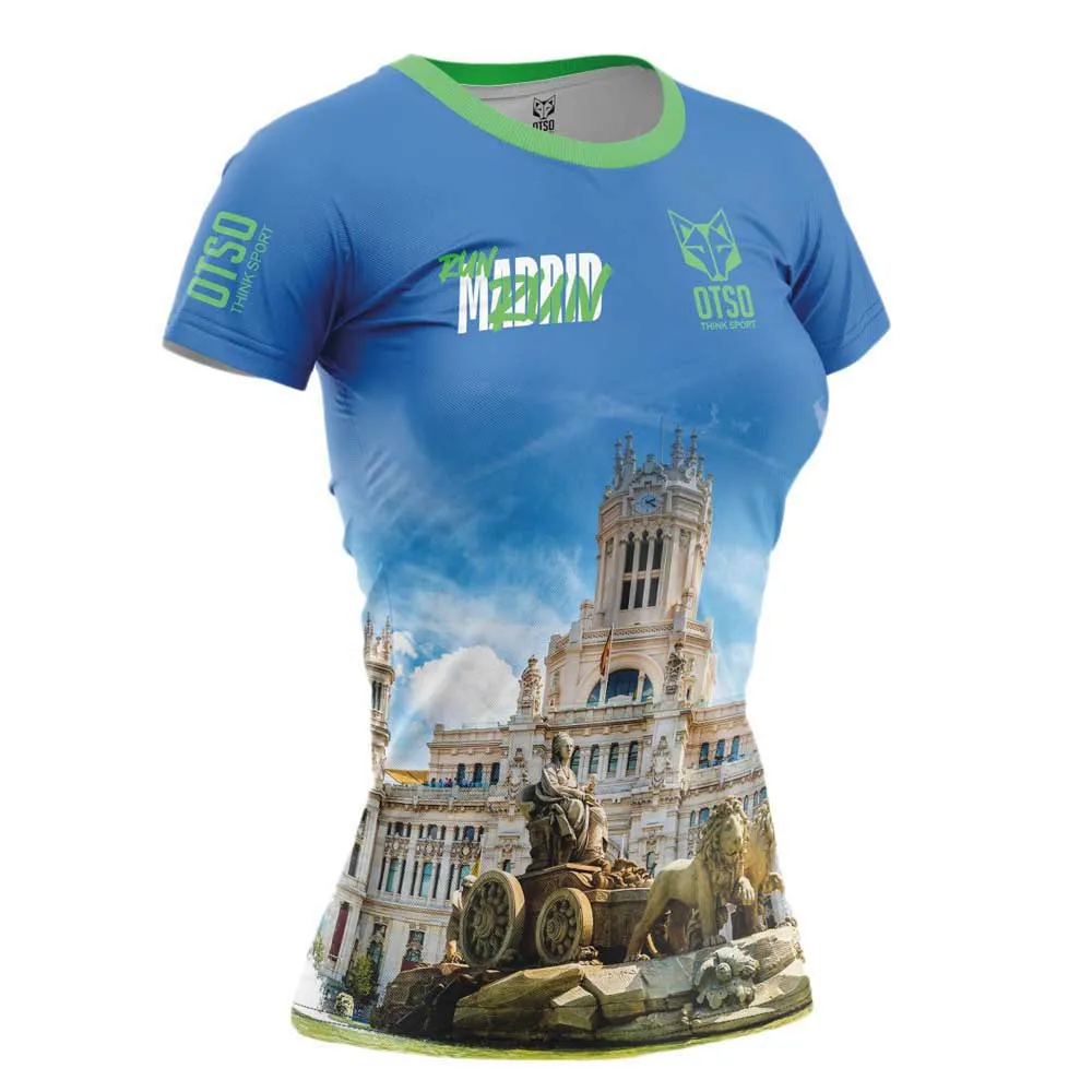 

Футболка Otso Run Madrid, разноцветный