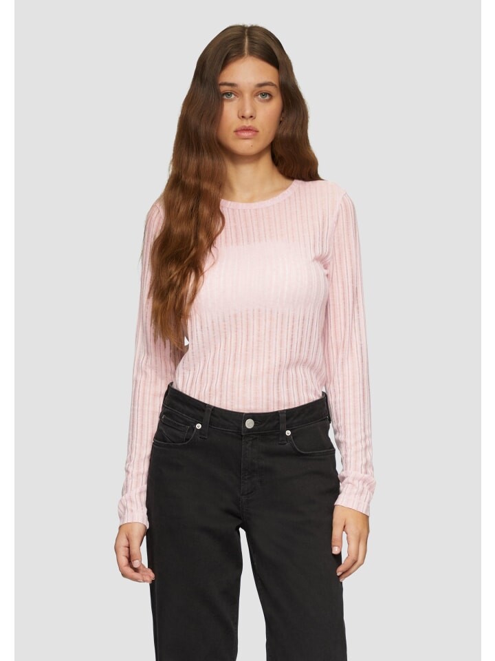 

Футболка QS T-Shirt langarm, розовый