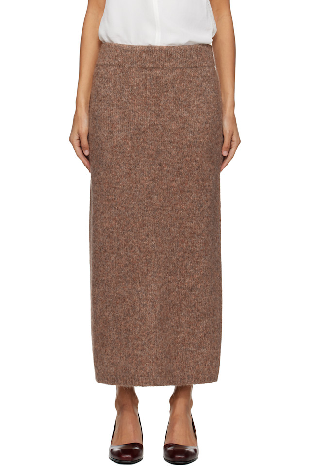 

Lauren Manoogian Бежевая юбка-карандаш миди от Loft