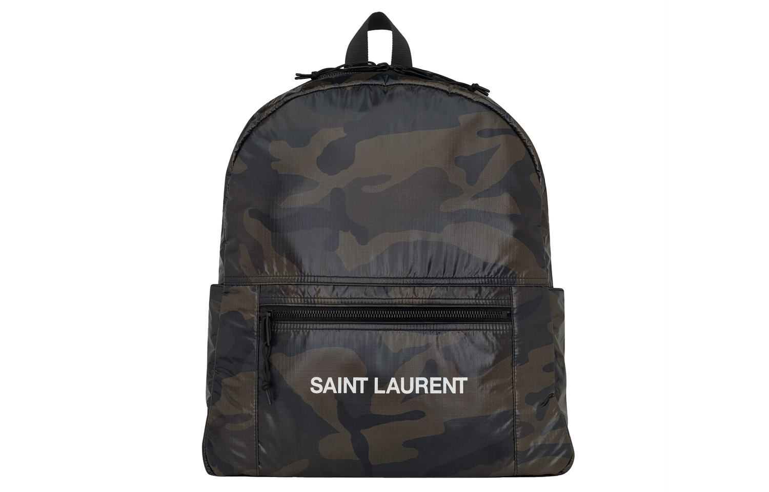 

Сумка наплечная нейлоновая мужская камуфляж хаки SAINT LAURENT