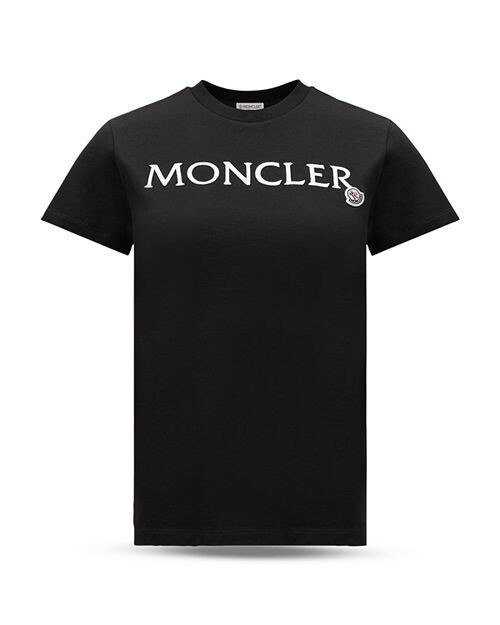 

Футболка с коротким рукавом и логотипом Moncler, цвет Black