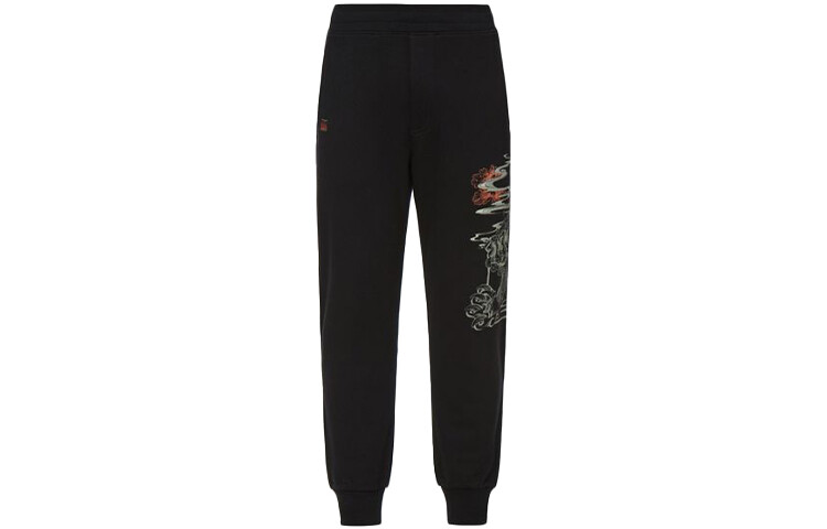 

Трикотажные спортивные штаны мужские черные Evisu, черный