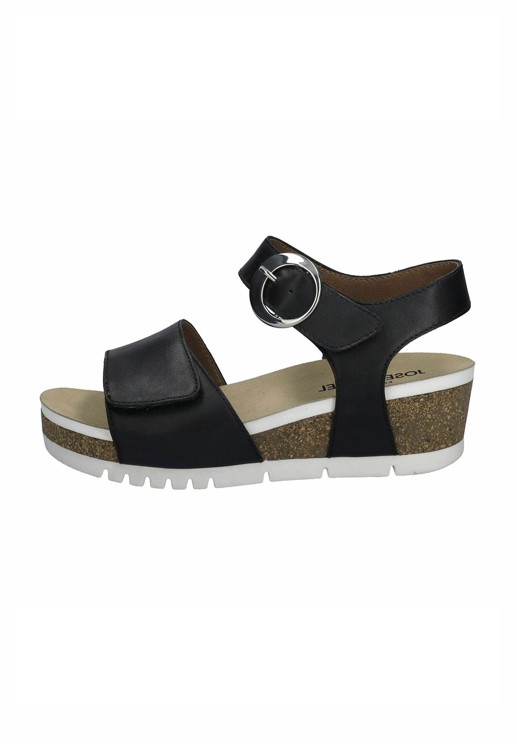 Босоножки на танкетке QUINN 16 - Platform sandals Josef Seibel, черный